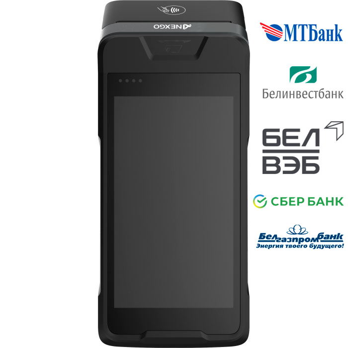 Кассовый аппарат и платежный терминал 3 в 1 Nexgo N86